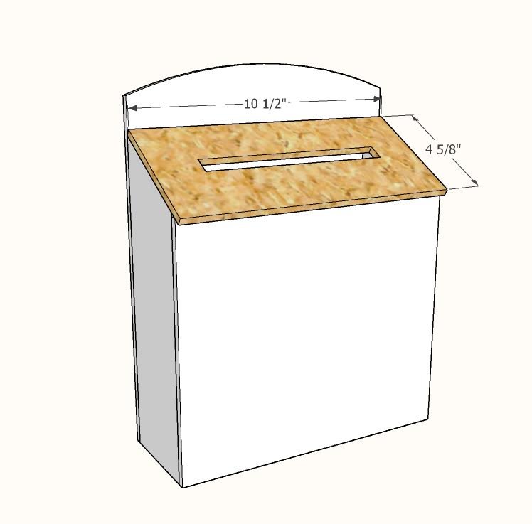 Letters to Santa Bin — step 3
