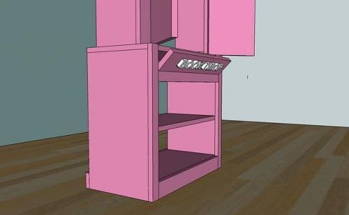 Library Base for Grace's Town Collection dimension diagram 1