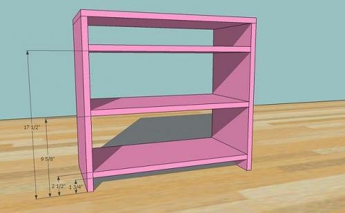 Library Base for Grace's Town Collection — step 1
