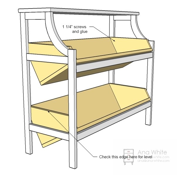 Library Console Table — step 8