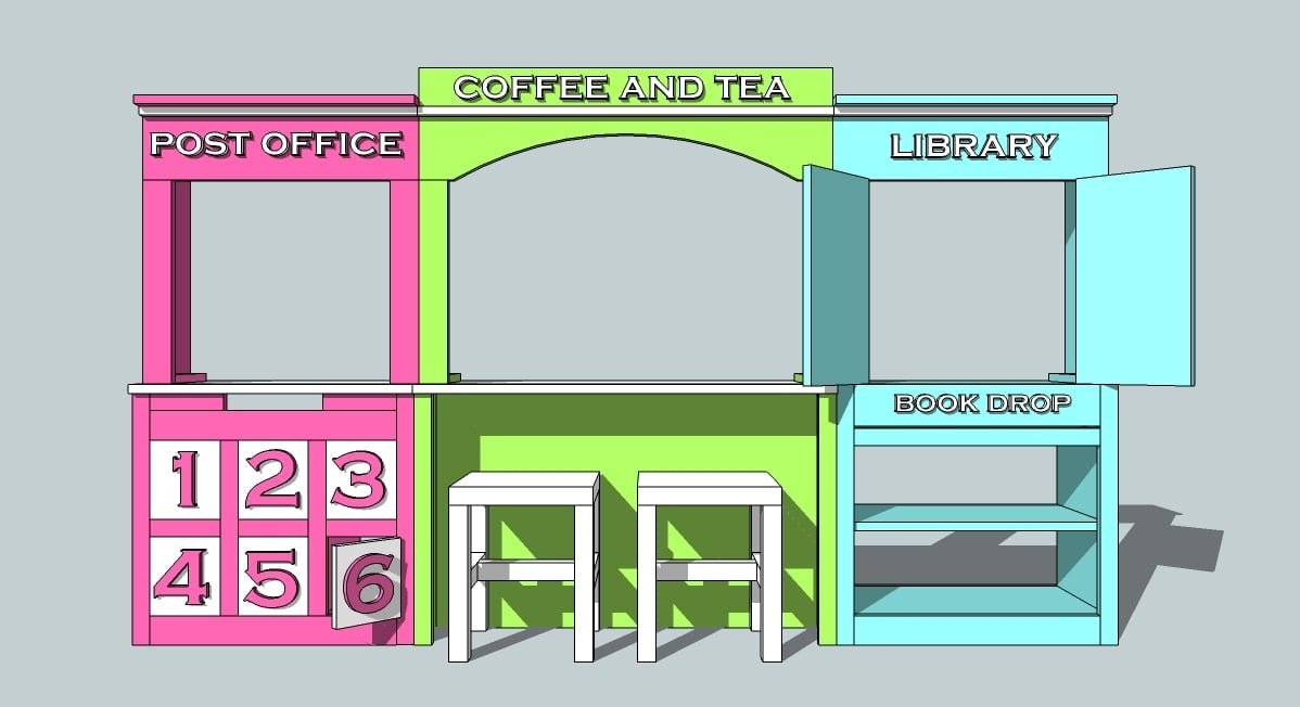 Library Hutch for Grace's Town