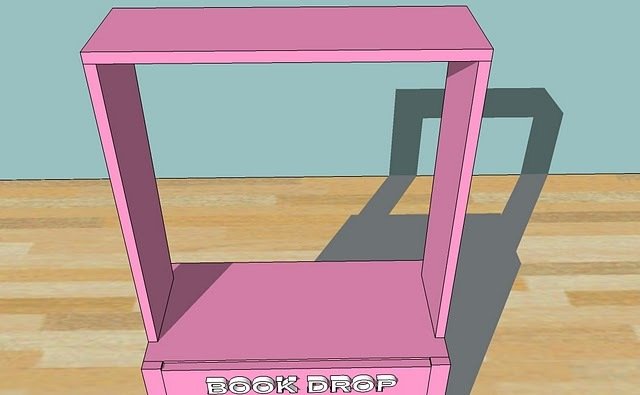 Library Hutch for Grace's Town — step 1