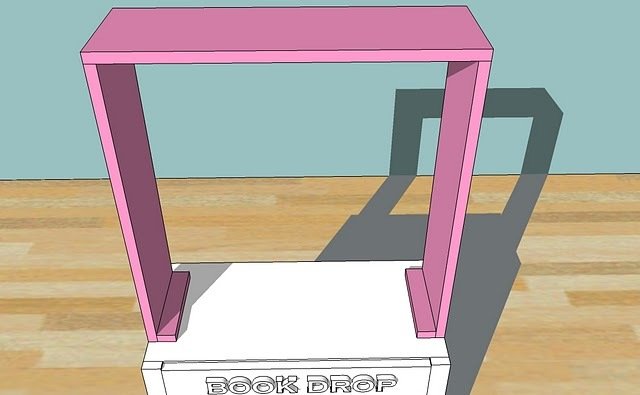 Library Hutch for Grace's Town — step 2