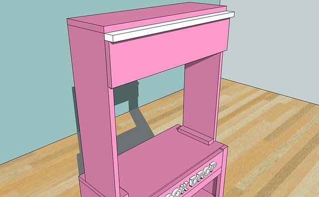 Library Hutch for Grace's Town — step 4