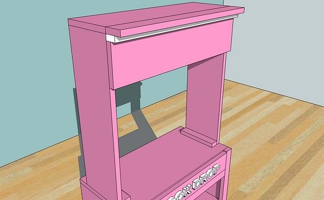 Library Hutch for Grace's Town — step 5
