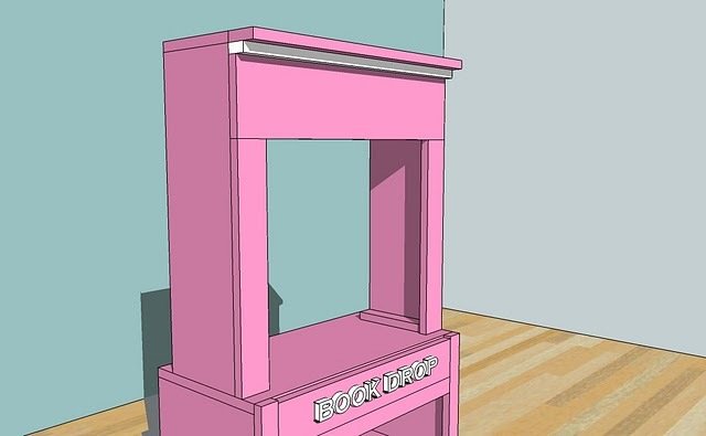 Library Hutch for Grace's Town — step 6