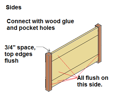 Lift Top Coffee Table with Drawers — step 5