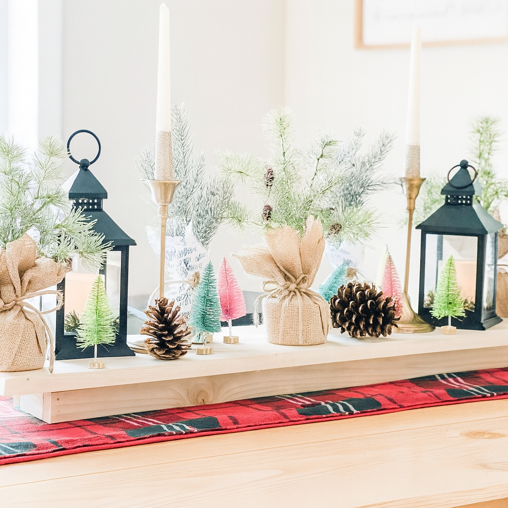 Lighted Floating Table Runner Riser