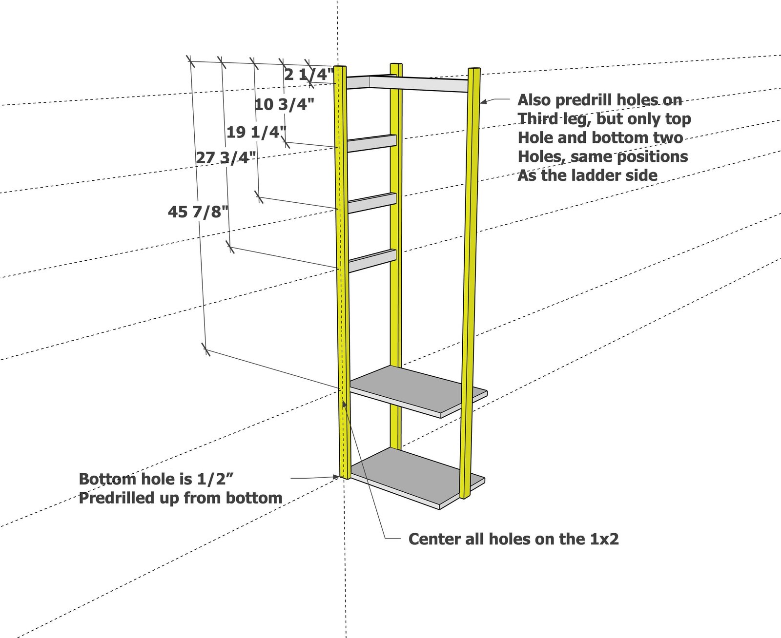 Lightweight Instant Closet Rack or Entryway Organizer — step 1