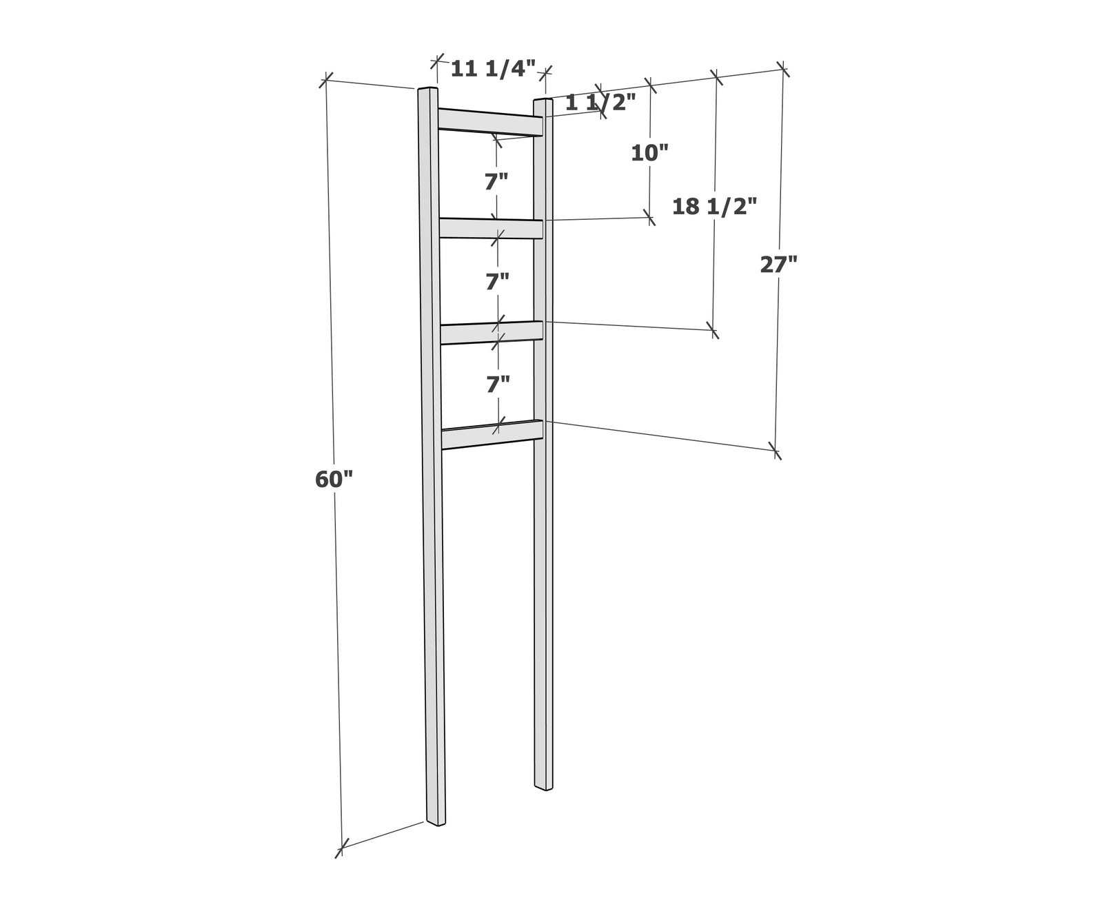 Lightweight Instant Closet Rack or Entryway Organizer — step 2