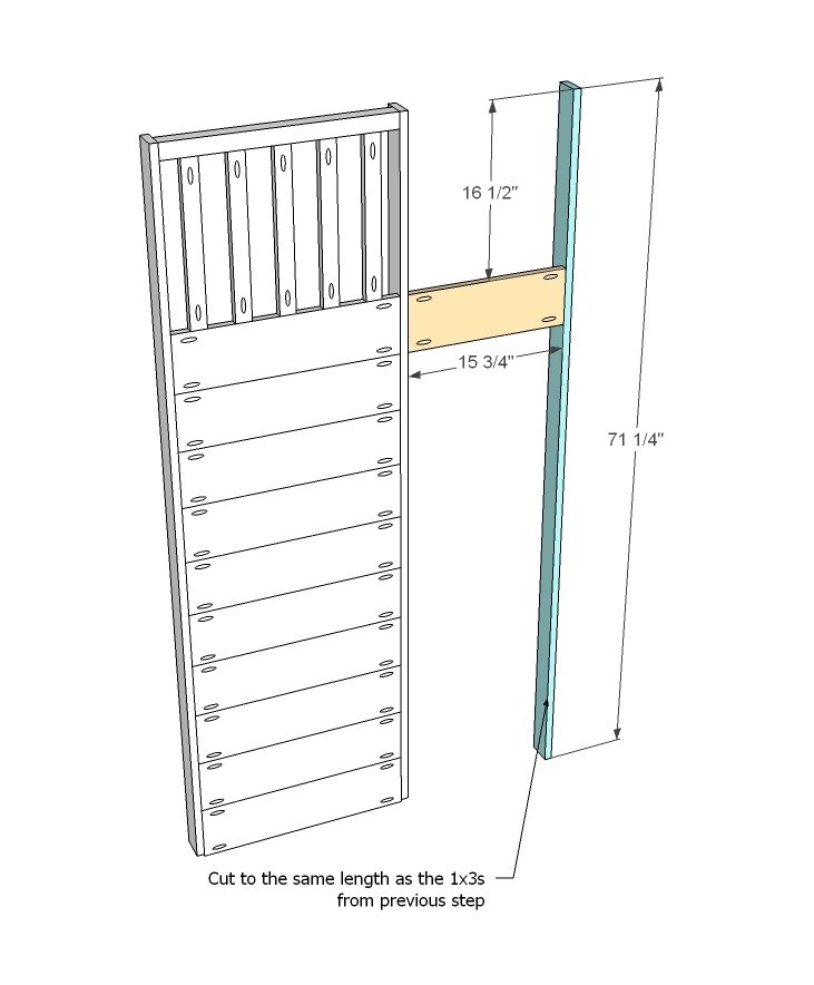 Little Cottage Loft Bed — step 3