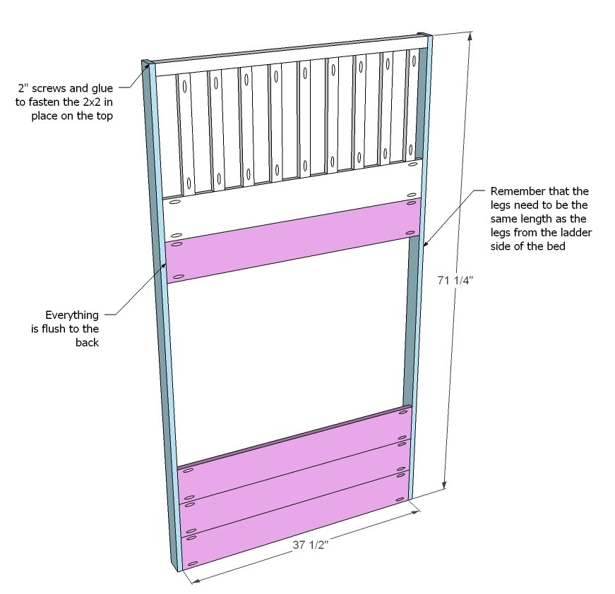 Little Cottage Loft Bed — step 7