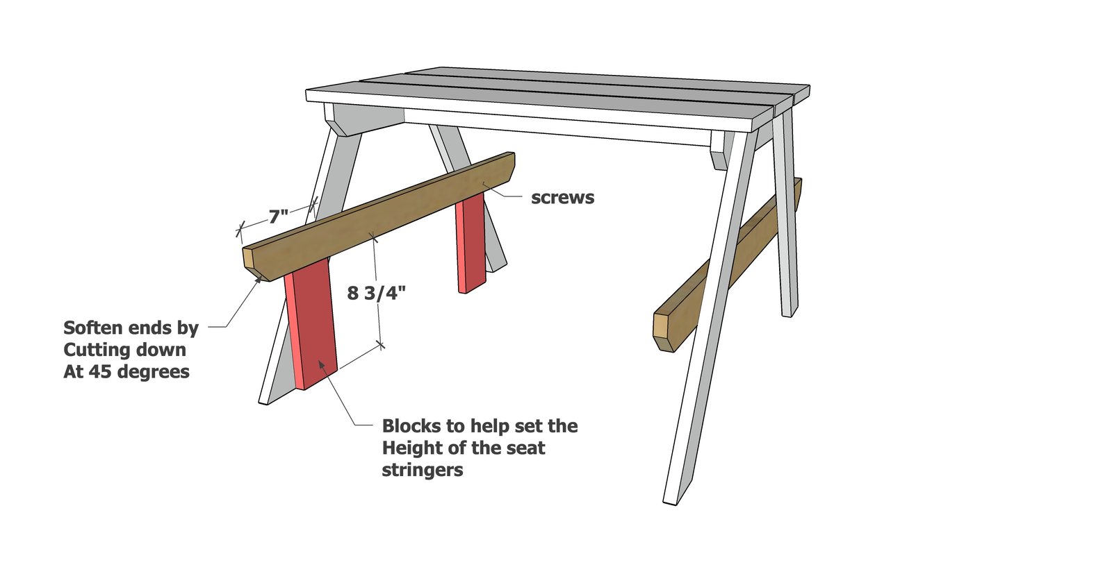 Little Kids Picnic Table — step 4