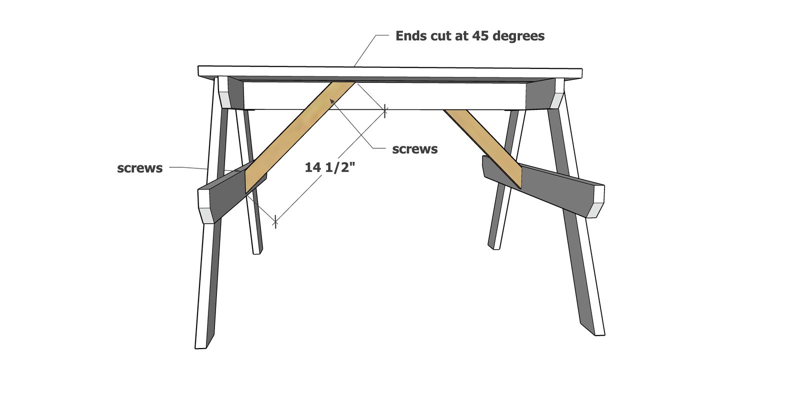 Little Kids Picnic Table — step 5
