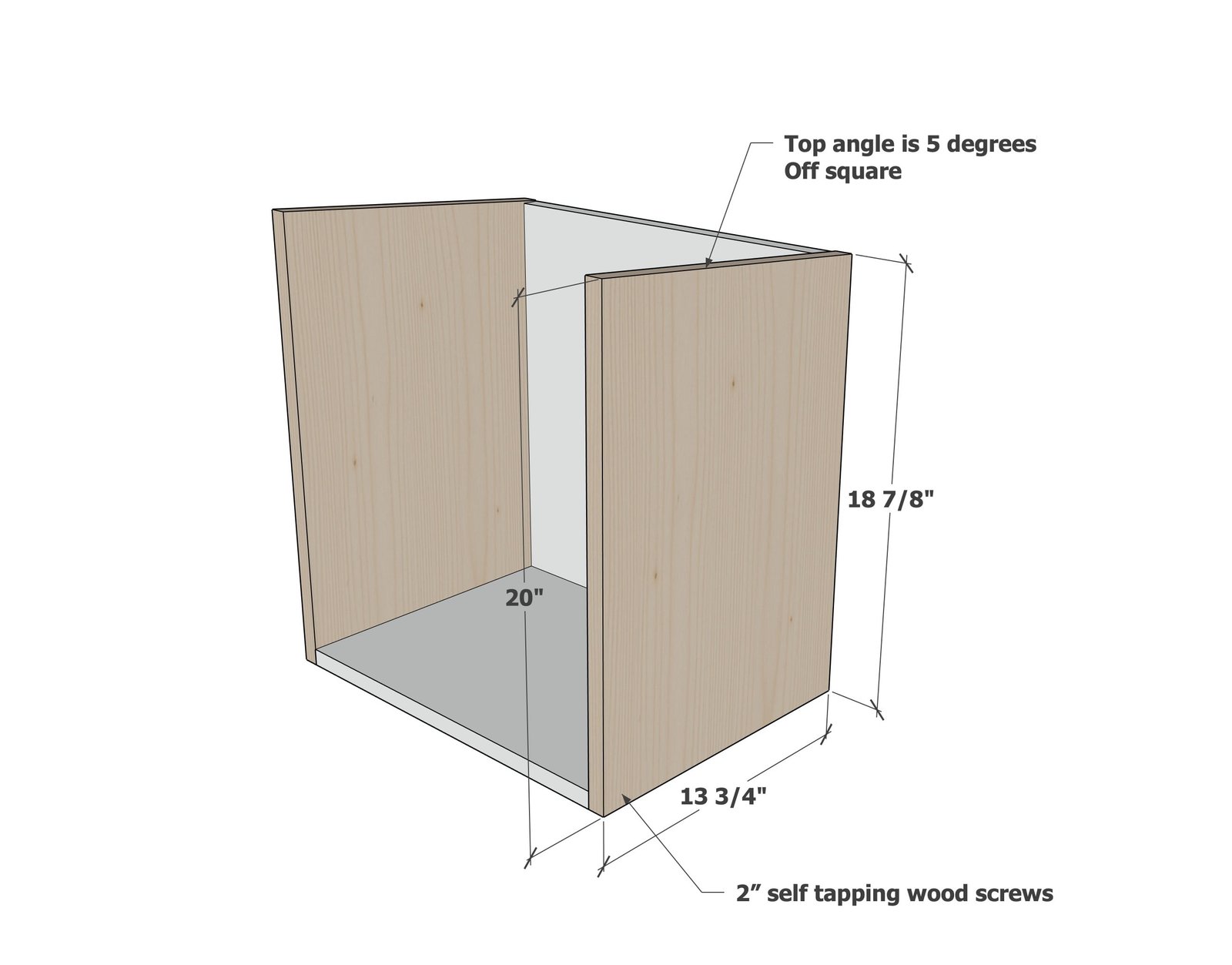 Little Library or Community Pantry Box — step 3