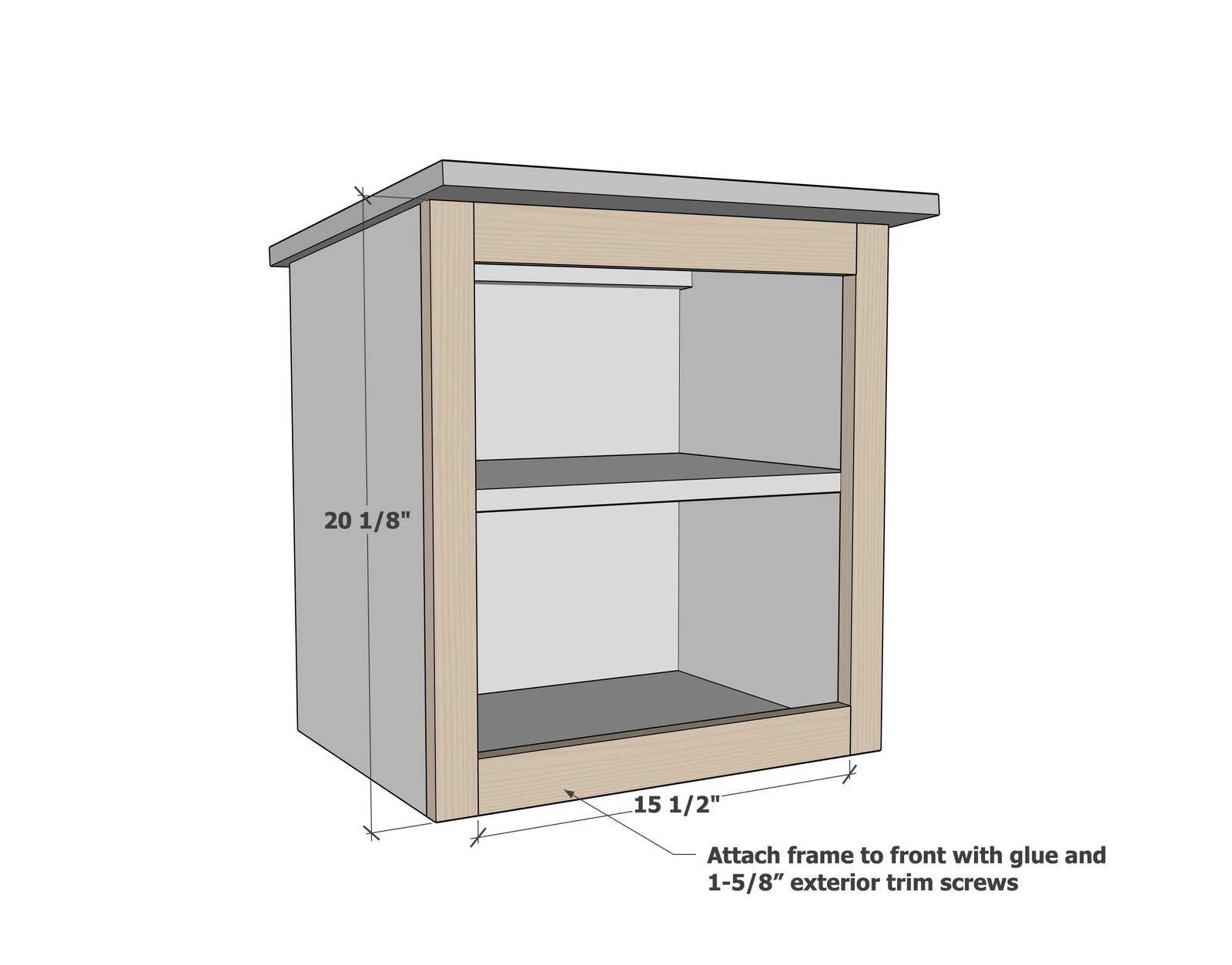 Little Library or Community Pantry Box — step 7