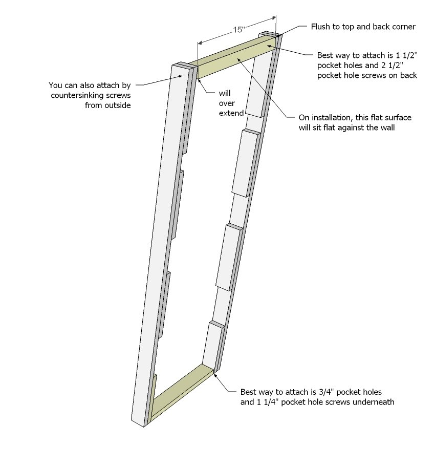 Little Sloan Leaning Bookshelf — step 2