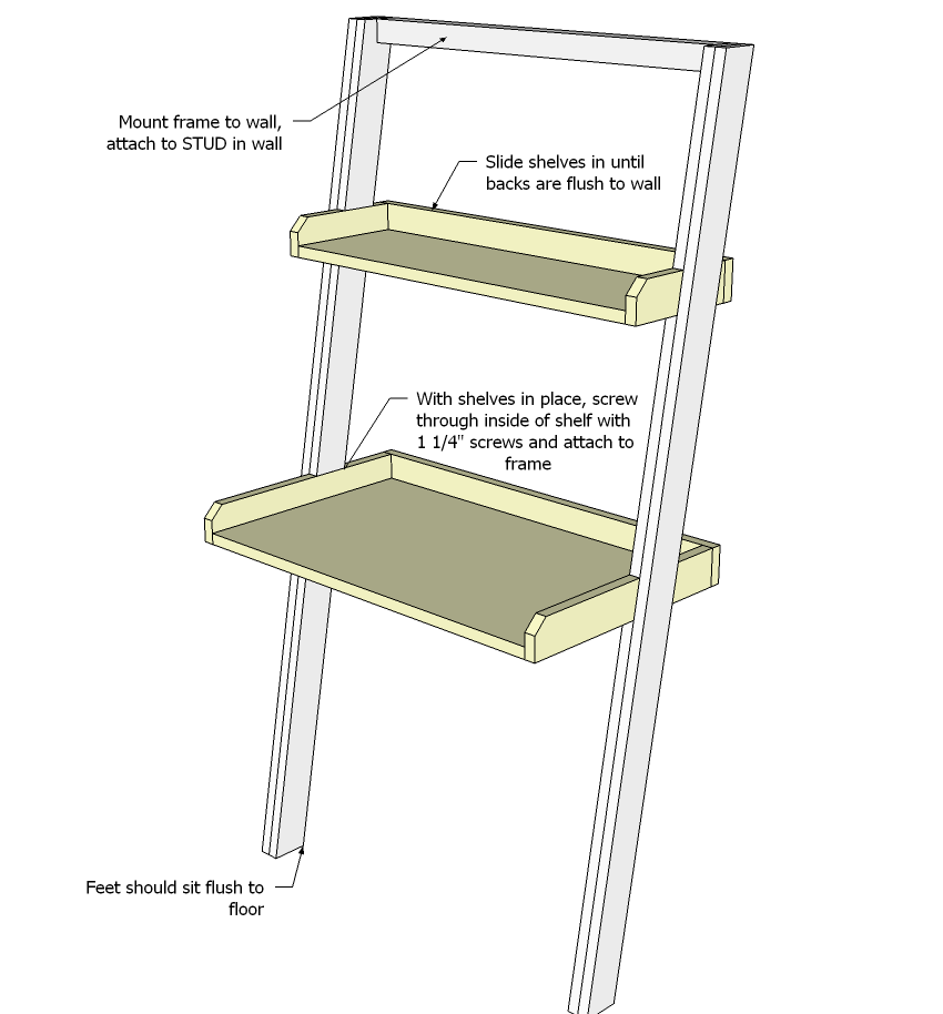 Little Sloan Leaning Desk — step 4