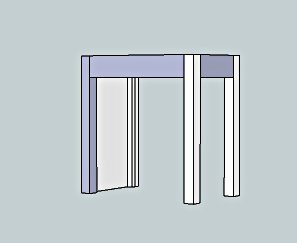 Loft bed for american girl or 18" doll — step 3