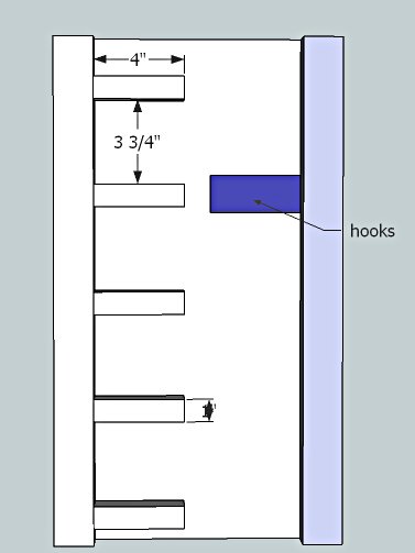 Loft bed for american girl or 18" doll — step 7