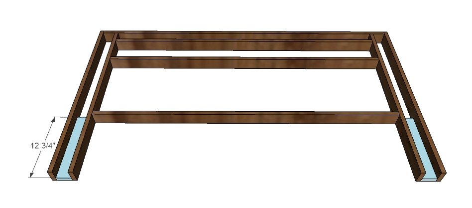 Low Modern Cutout Headboard — step 4