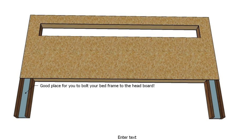 Low Modern Cutout Headboard — step 6