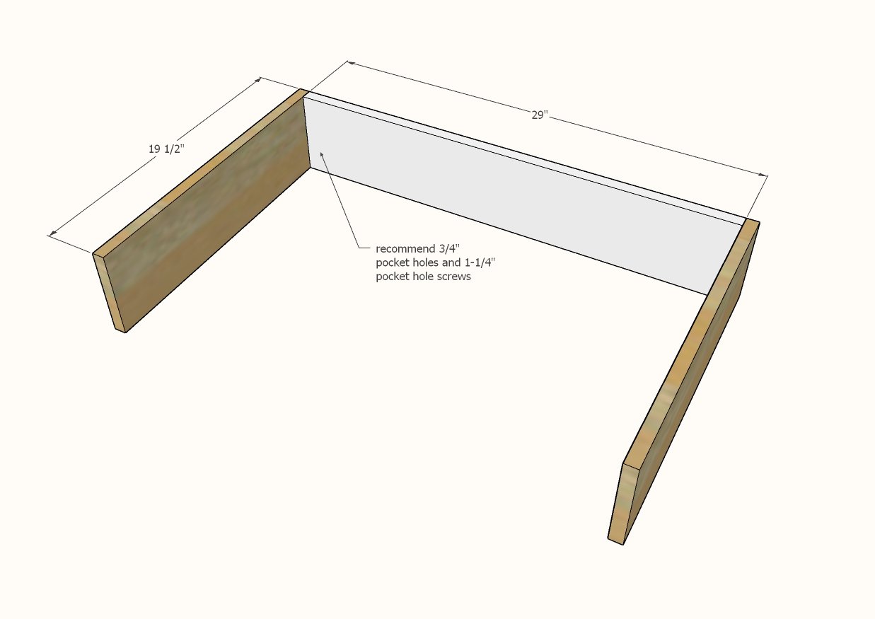 Lucy Coffee Table — step 1