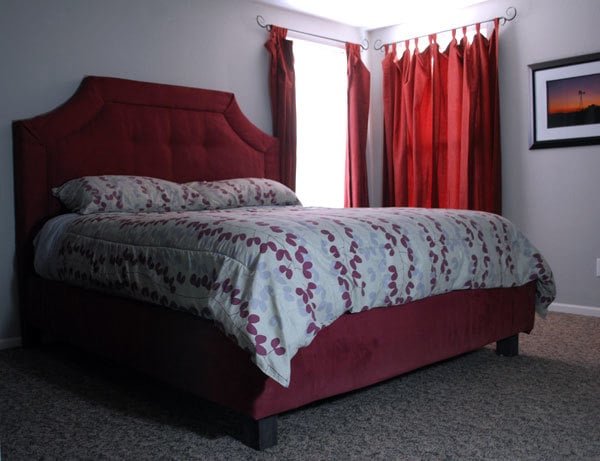 Lyds’ No-Sew Upholstered Bed