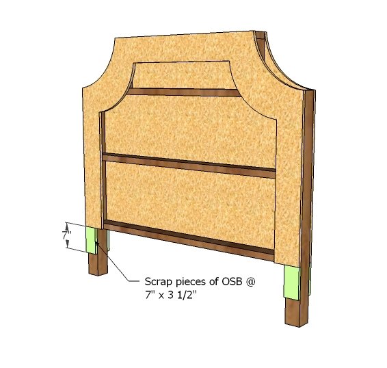 Lyds’ No-Sew Upholstered Bed — step 5