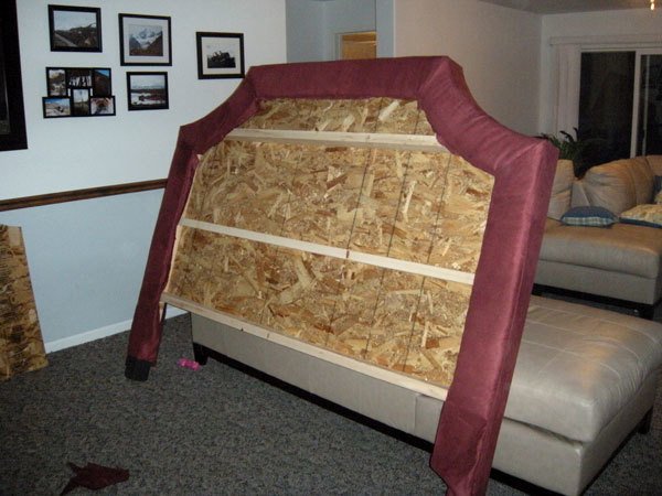 Lyds’ No-Sew Upholstered Bed — step 7