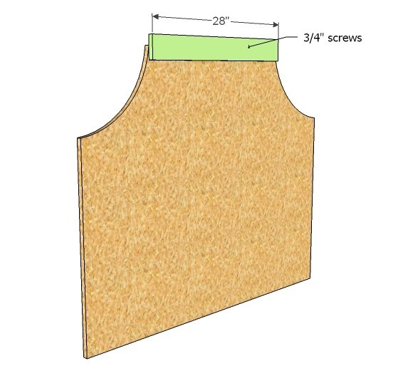 Lyds’ No-Sew Upholstered Bed — step 8