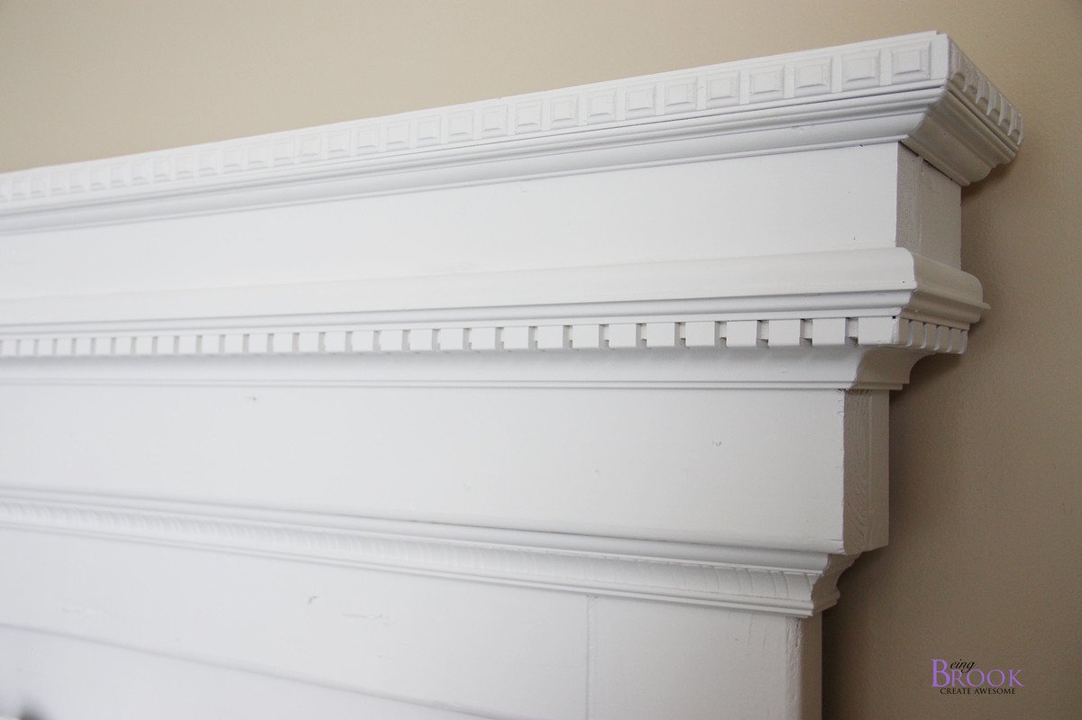 Mantle Moulding Headboard — step 10