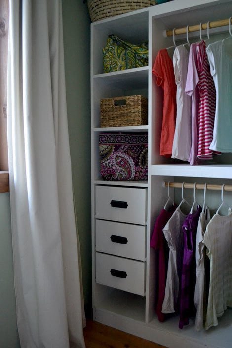 Master Closet System Drawers