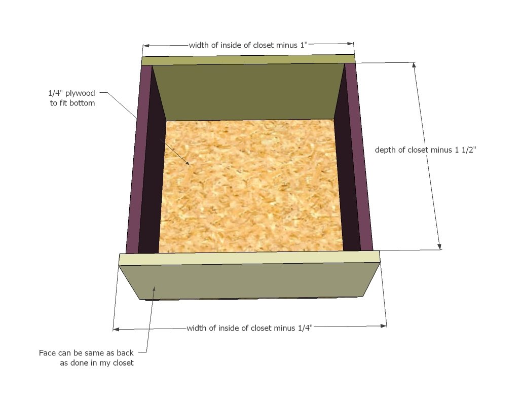 Master Closet System Drawers — step 2