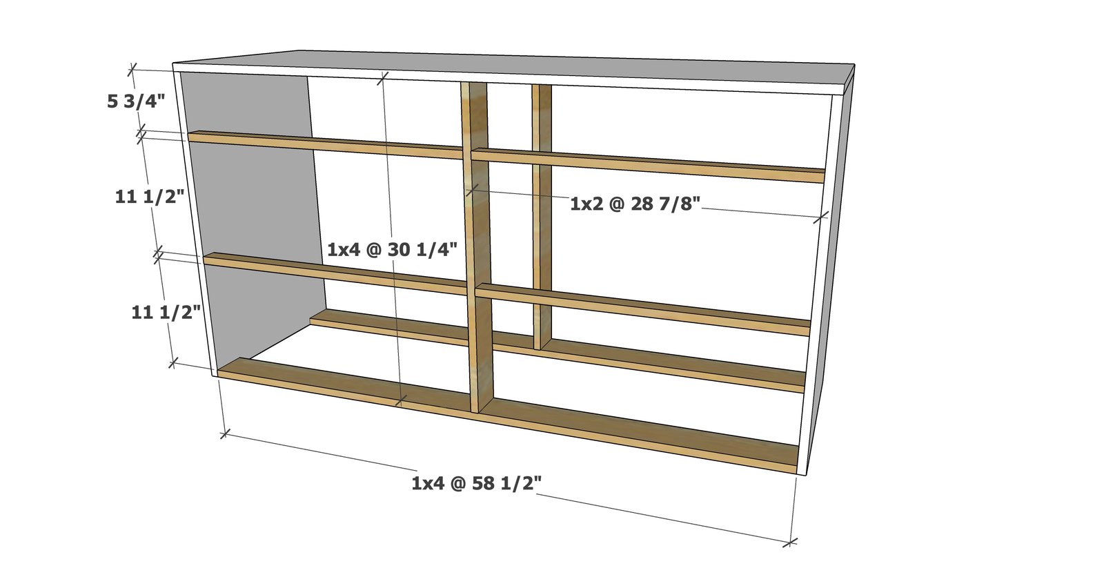 Max Storage Dresser — step 2
