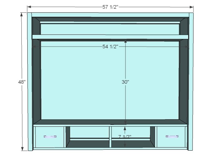 The Media Hutch dimension diagram 1