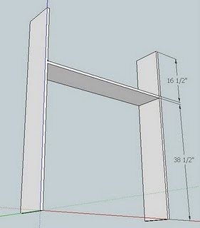Media Hutch with Crown — step 1
