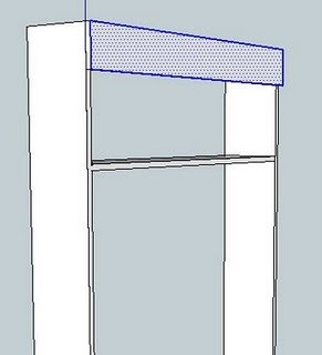 Media Hutch with Crown — step 2