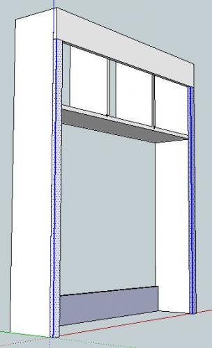 Media Hutch with Crown — step 5