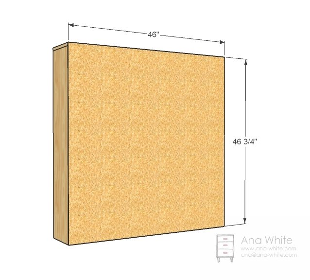 Media Hutch for the Turned Leg Media Console — step 3