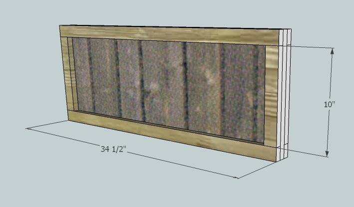 Michael Collection: Twin platform bed — step 1