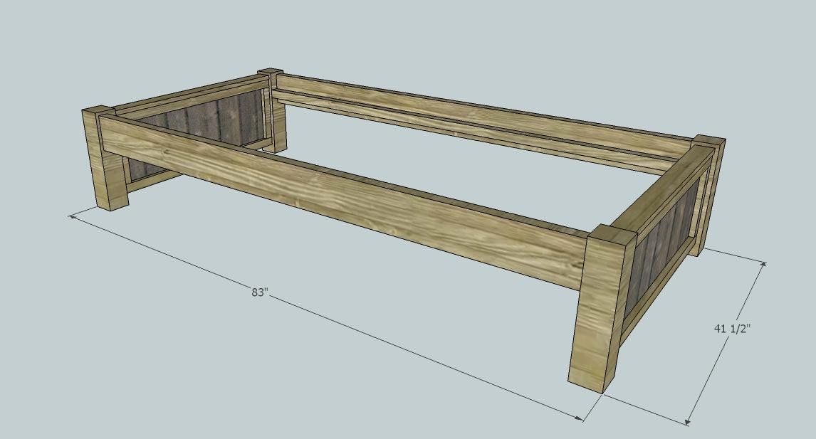 Michael Collection: Twin platform bed — step 5