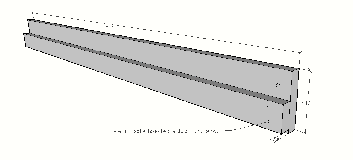 Mid-Century Inspired Platform Bed — step 2
