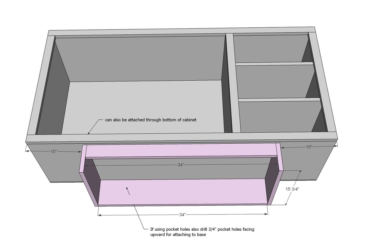 Midcentury Modern Console / Buffet Cabinet — step 5