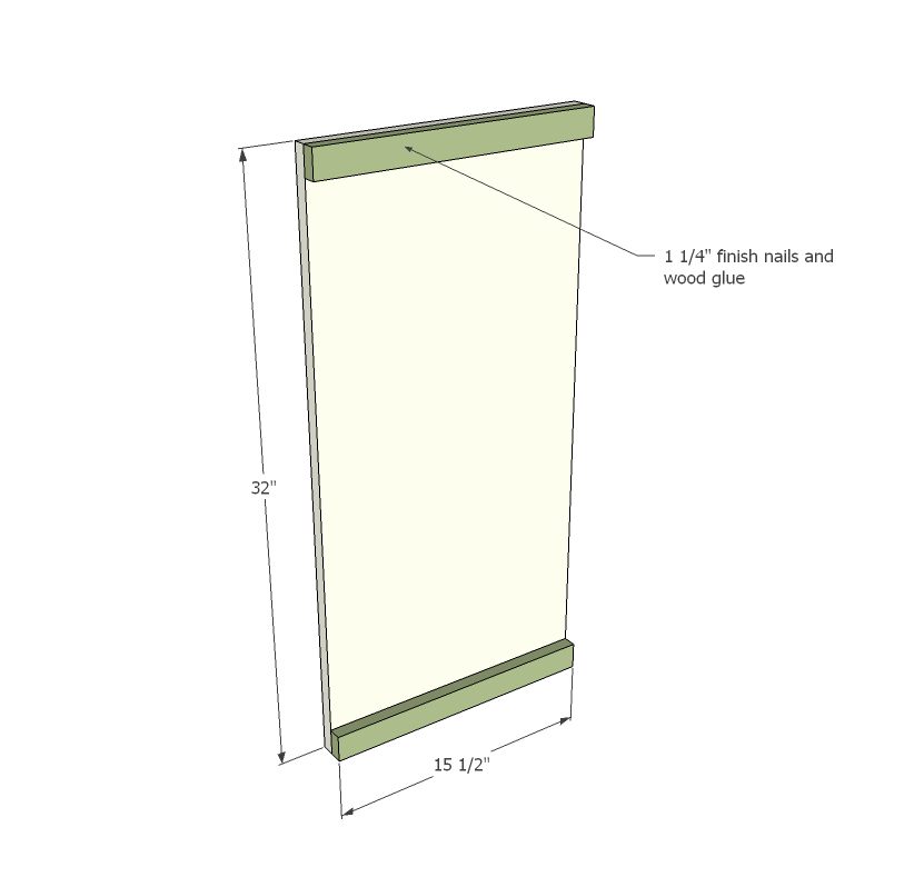 Mini Armoire Cabinet — step 1