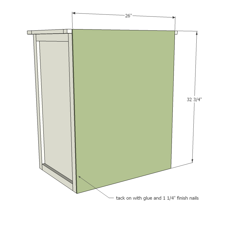 Mini Armoire Cabinet — step 5