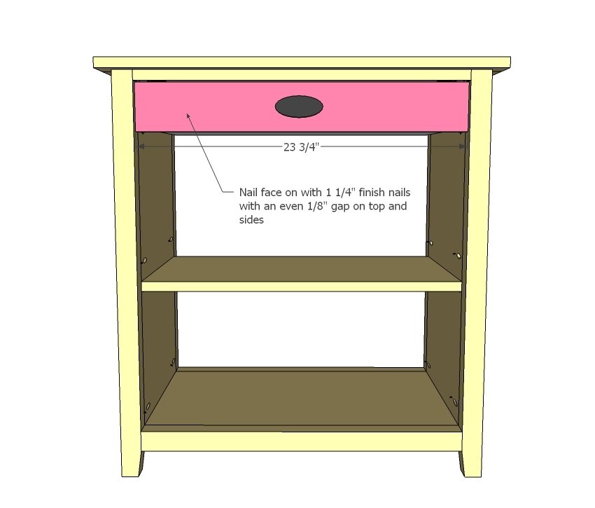 Mini Fridge Snack Cabinet — step 10