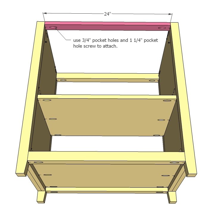 Mini Fridge Snack Cabinet — step 5