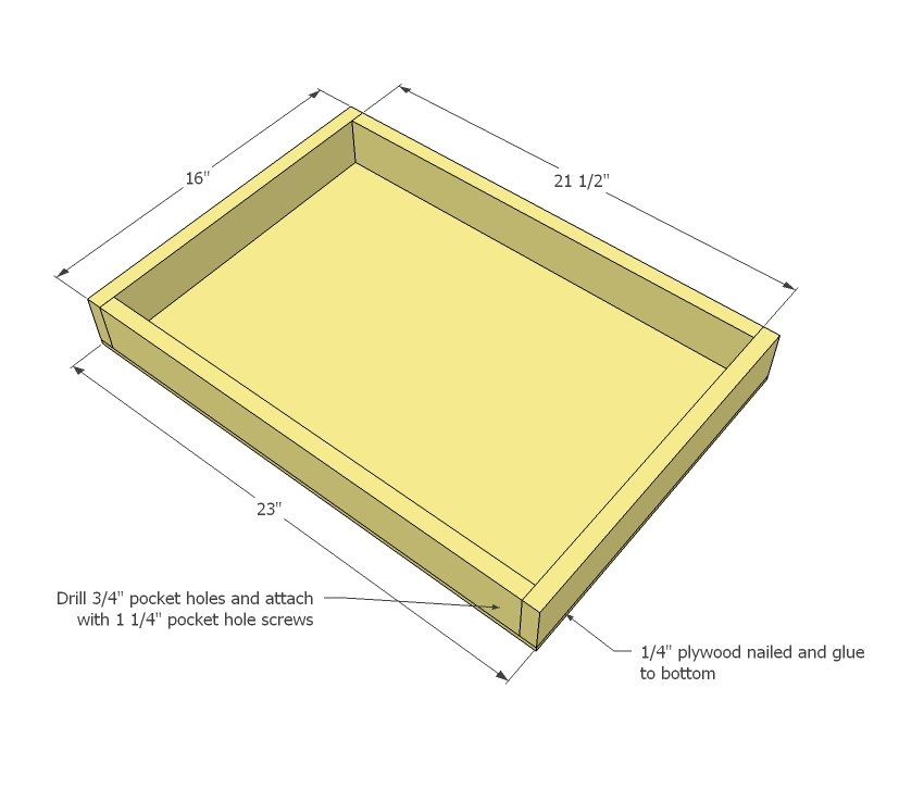 Mini Fridge Snack Cabinet — step 8