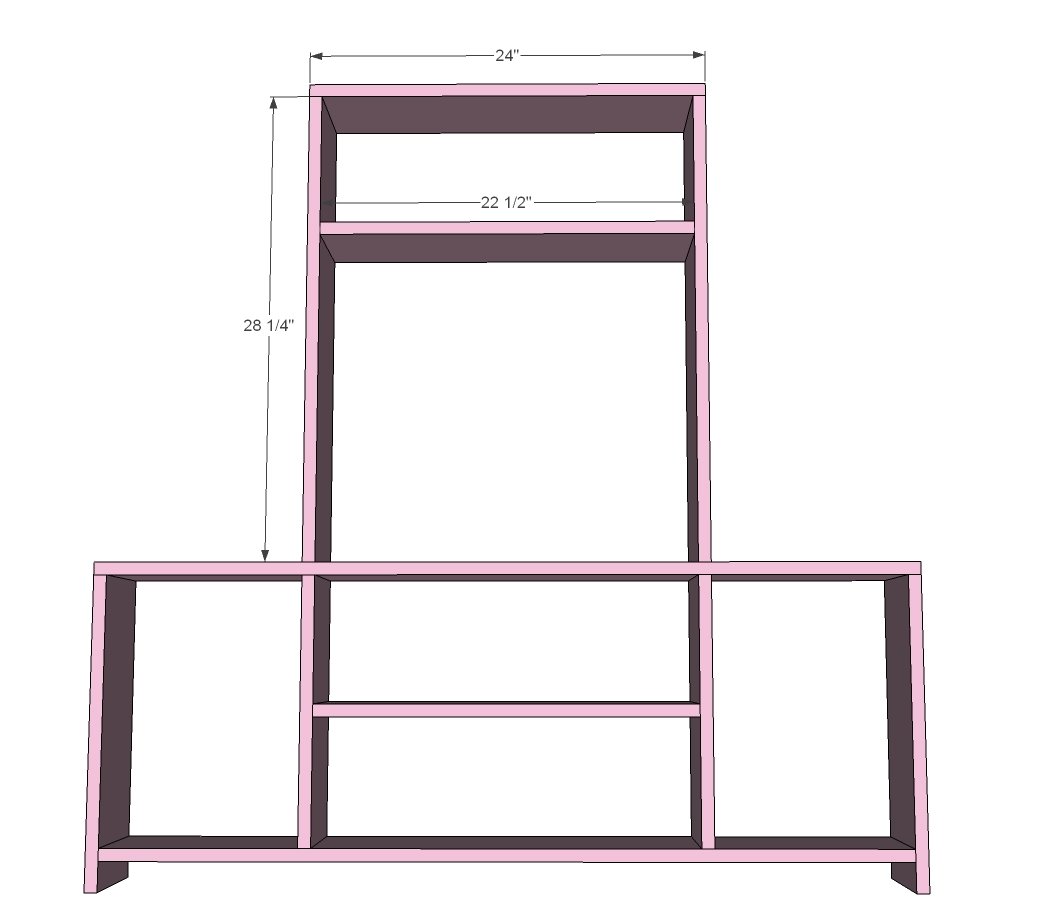 Mini Media Wall for Playhouse or Kids Room — step 2